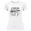 T-shirt de Sport Femme J’peux pas je suis Manip radio