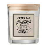 Bougie Parfumée Vanille J’peux pas j’ai Poker