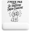 Tapis de Souris J’peux pas je préfère mon Caniche