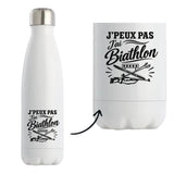 Gourde Isotherme J’peux pas j’ai Biathlon