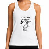 Débardeur Femme J’peux pas je préfère les Loups