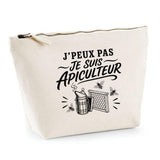 Trousse Beige J’peux pas je suis Apiculteur