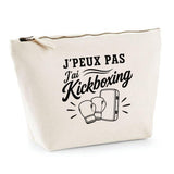 Trousse Beige J’peux pas j’ai Kickboxing
