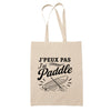 Tote Bag Beige J’peux pas j’ai Paddle