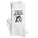 Chaussettes Homme Femme J’peux pas je préfère mon Malamute
