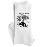 Chaussettes Homme Femme J’peux pas je préfère les Orques