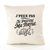 Housse de Coussin J’peux pas je préfère ma Tortue