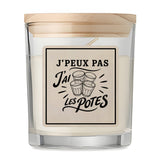 Bougie Parfumée Vanille J’peux pas j’ai les Potes