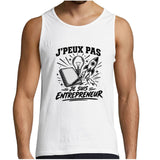 Débardeur Homme J’peux pas je suis Entrepreneur
