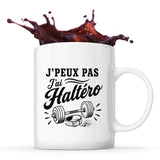 Mug J’peux pas j’ai Haltéro