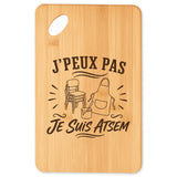 Planche à Découper J’peux pas je suis ATSEM
