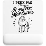 Tapis de Souris J’peux pas je préfère mon Cheval