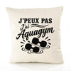 Housse de Coussin J’peux pas j’ai Aquagym