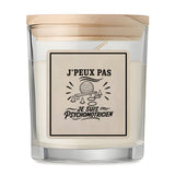 Bougie Parfumée Vanille J’peux pas je suis Psychomotricien