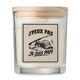 Bougie Parfumée Vanille J’peux pas je suis Papi