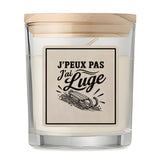 Bougie Parfumée Vanille J’peux pas j’ai Luge
