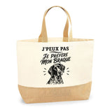 Sac J’peux pas je préfère mon Braque