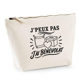Trousse Beige J’peux pas j’ai Bénévolat