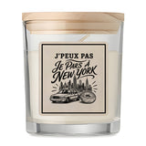 Bougie Parfumée Vanille J’peux pas je pars à New York
