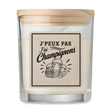 Bougie Parfumée Vanille J’peux pas j’ai Champignons