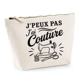 Trousse Beige J’peux pas j’ai couture J'peux pas minimaliste