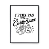 Poster J’peux pas j’ai Cardio dance