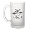 Verre à Bière J’peux pas je suis Maréchal-ferrant
