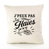 Housse de Coussin J’peux pas j’ai Haies