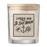 Bougie Parfumée Vanille J’peux pas je suis Marin