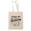 Tote Bag Beige J’peux pas j’ai Kickboxing