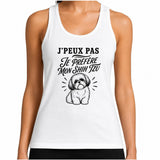 Débardeur Femme J’peux pas je préfère mon Shih Tzu