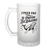 Verre à Bière J’peux pas je préfère les Baleines