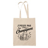 Tote Bag Beige J’peux pas j’ai Champignons
