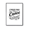 Poster J’peux pas j’ai Canoë