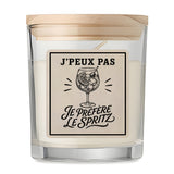 Bougie Parfumée Vanille J’peux pas je préfère le Spritz