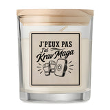 Bougie Parfumée Vanille J’peux pas j’ai Krav Maga