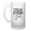 Verre à Bière J’peux pas je préfère les Dauphins