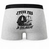 Boxer Homme J’peux pas je suis Avocat – Impression au dos
