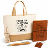 Coffret Cadeau J’peux pas j’ai Jiu-jitsu – Sac jute, carnet, stylo, porte-clés et marque-page