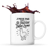 Mug J’peux pas je préfère mon Lama