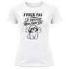T-shirt de Sport Femme J’peux pas je préfère mon Shih Tzu
