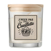 Bougie Parfumée Vanille J’peux pas j’ai Cueillette