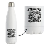 Gourde Isotherme J’peux pas je suis Magasinier