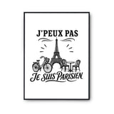 Poster J’peux pas je suis Parisien