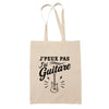 Tote Bag Beige J’peux pas j’ai Guitare – guitare électrique