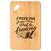 Planche à Découper J’peux pas je suis Prof de français