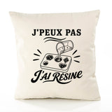 Housse de Coussin J’peux pas j’ai Résine