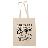 Tote Bag Beige J’peux pas j’ai Couture