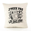Housse de Coussin J’peux pas je suis RH