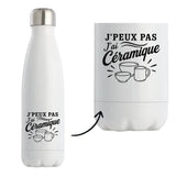 Gourde Isotherme J’peux pas j’ai Céramique